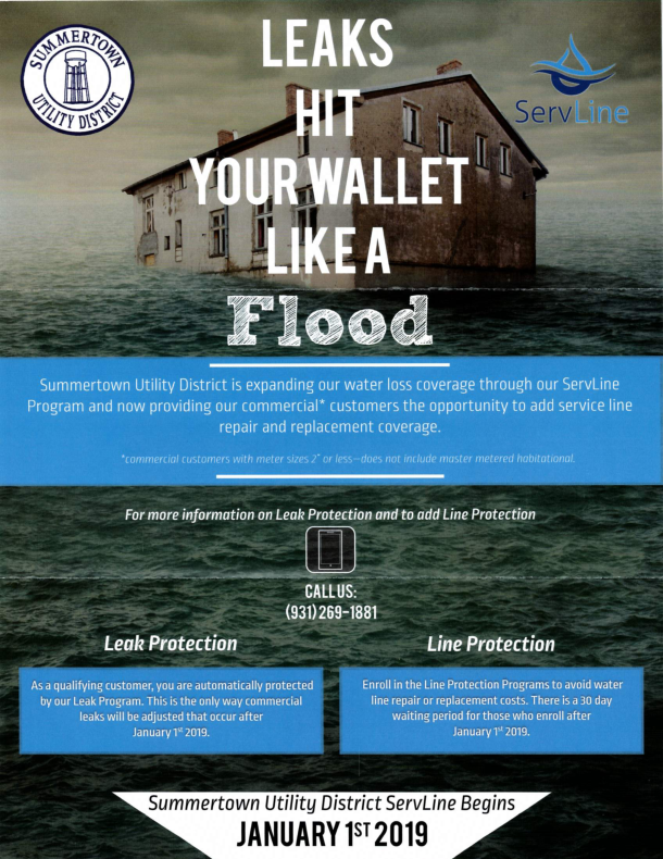 Commercial Leak/Line Ins flyer back